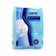 Incontinence Pants - Large 8 Pack Sana